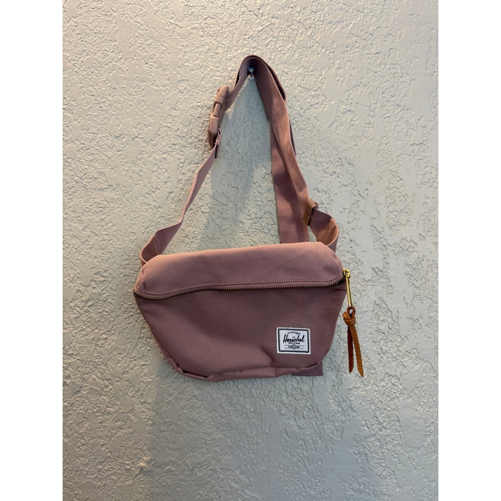 Herschel Supply Co Fifteen Hip Pack Ash Rose Pink Canvas Waist Bag Fanny Pack